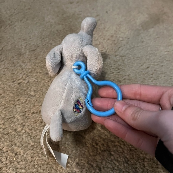 Ganz Webkinz Velvety Elephant Kinz Klip - Picture 3 of 5